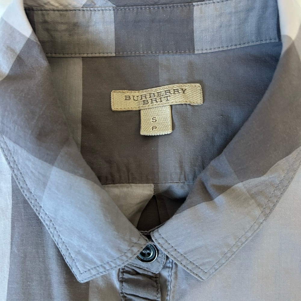 Burberry Gray Shirt/Tunic